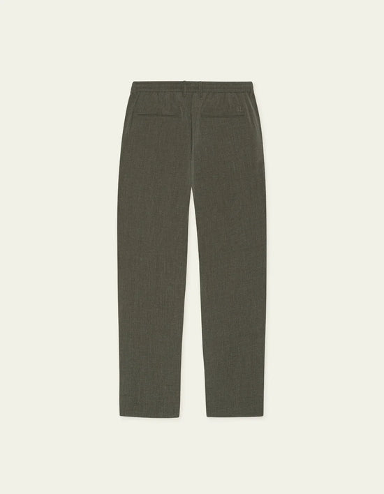 Les Deux COMO TAPERED SUIT PANTS Olive Night