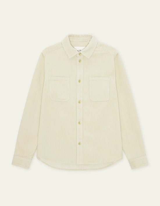 Les Deux CORDUROY OVERSHIRT Ivory — Les Deux
