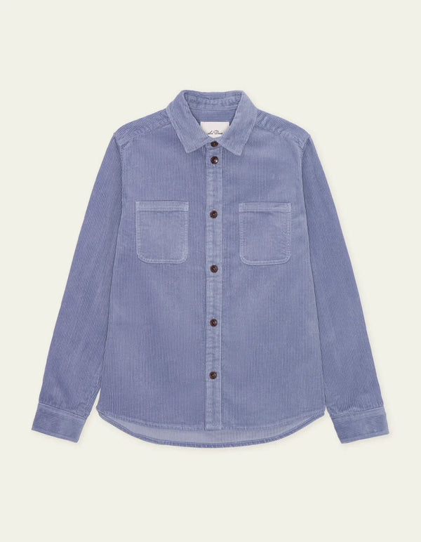 Les Deux CORDUROY OVERSHIRT Sweet Lavender Purple — Les Deux