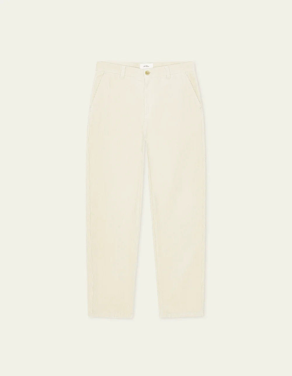 Les Deux CORDUROY TAPERED PANTS Ivory