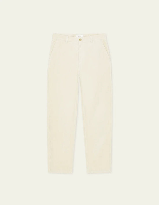 Les Deux CORDUROY TAPERED PANTS Ivory — Les Deux