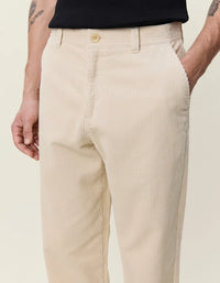Les Deux CORDUROY TAPERED PANTS Ivory