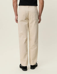 Les Deux CORDUROY TAPERED PANTS Ivory
