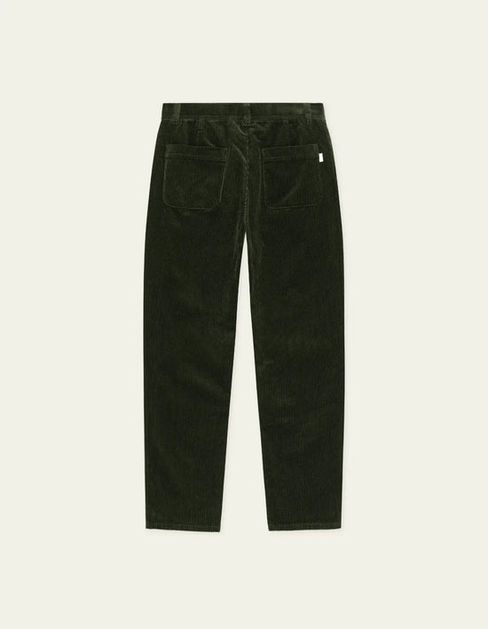 Les Deux CORDUROY TAPERED PANTS Rosin Green