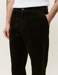 Les Deux CORDUROY TAPERED PANTS Rosin Green