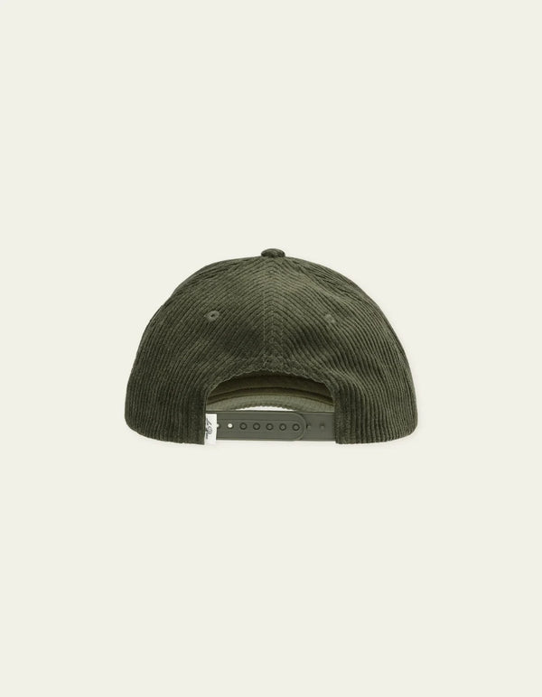 Les Deux CORE CORDUROY BASEBALL CAP Duffel Bag Green