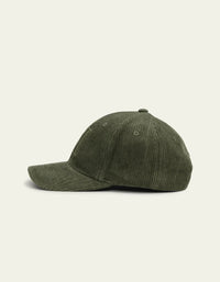 Les Deux CORE CORDUROY BASEBALL CAP Duffel Bag Green