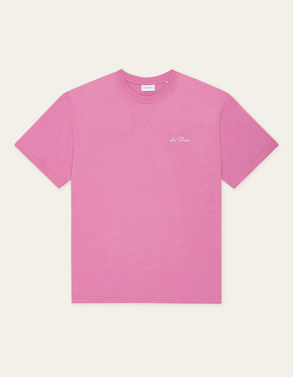 Les Deux CREW S/S TEE Crocus Pink — Les Deux