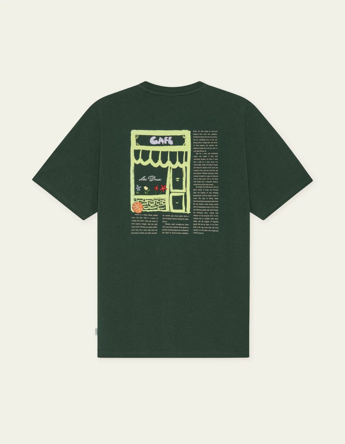Les Deux Cafe T-Shirt Pine Green