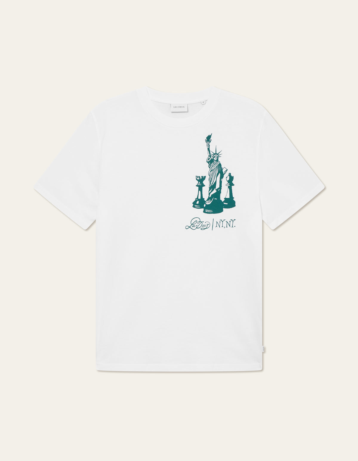 Les Deux Checkmate T-Shirt White
