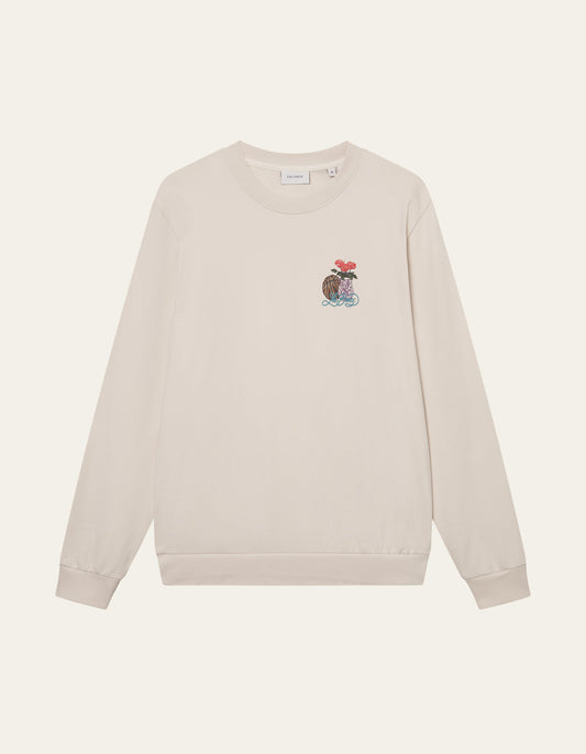 Les Deux Cole Table Sweatshirt Ivory