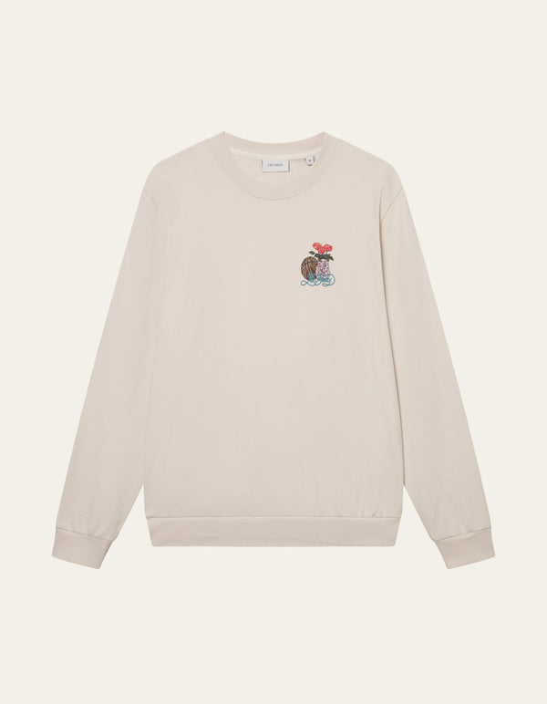 Les Deux Cole Table Sweatshirt Ivory — Les Deux