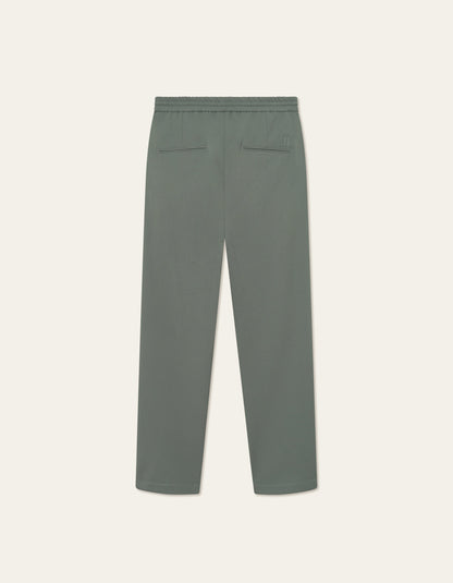 Les Deux Como Light Tapered Pants Forest Green
