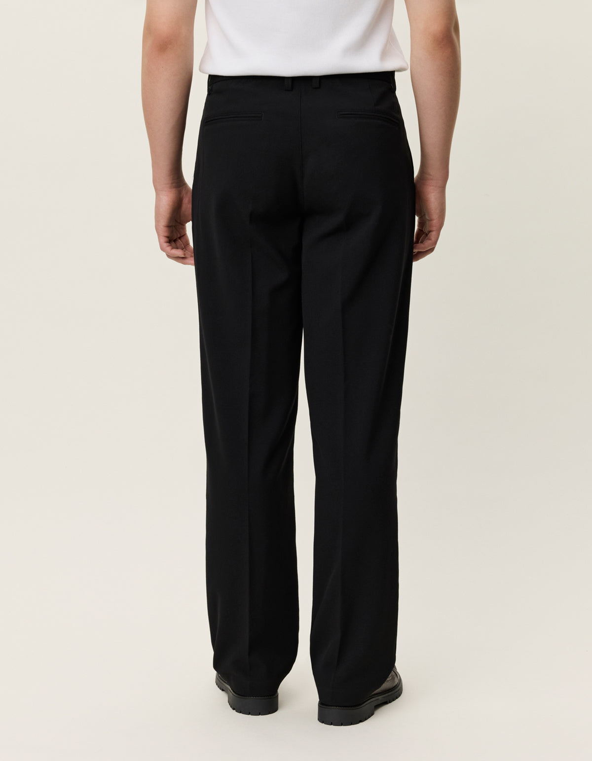 Les Deux Como Light Twill Slacks Black