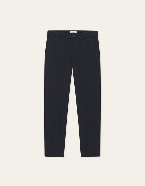 Les Deux Como Reg Suit Pants Dark Navy — Les Deux