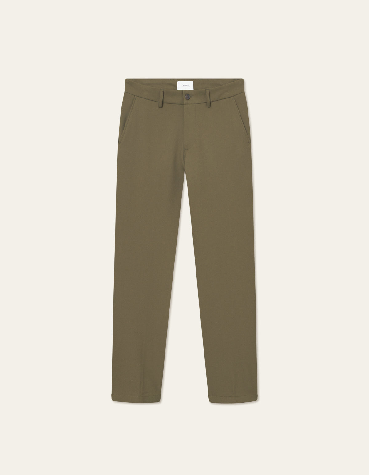 Les Deux Como Reg Suit Pants Military Olive