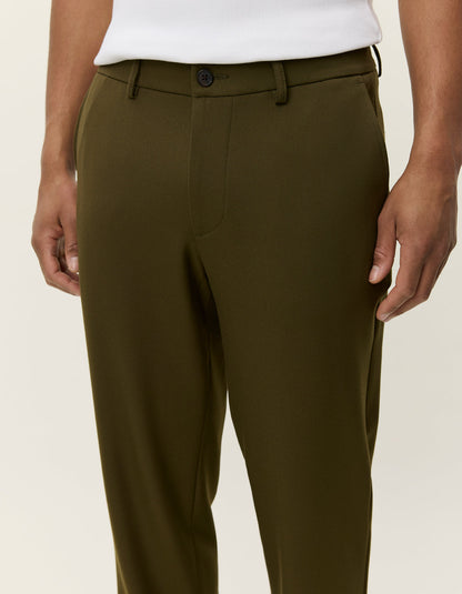 Les Deux Como Reg Suit Pants Military Olive