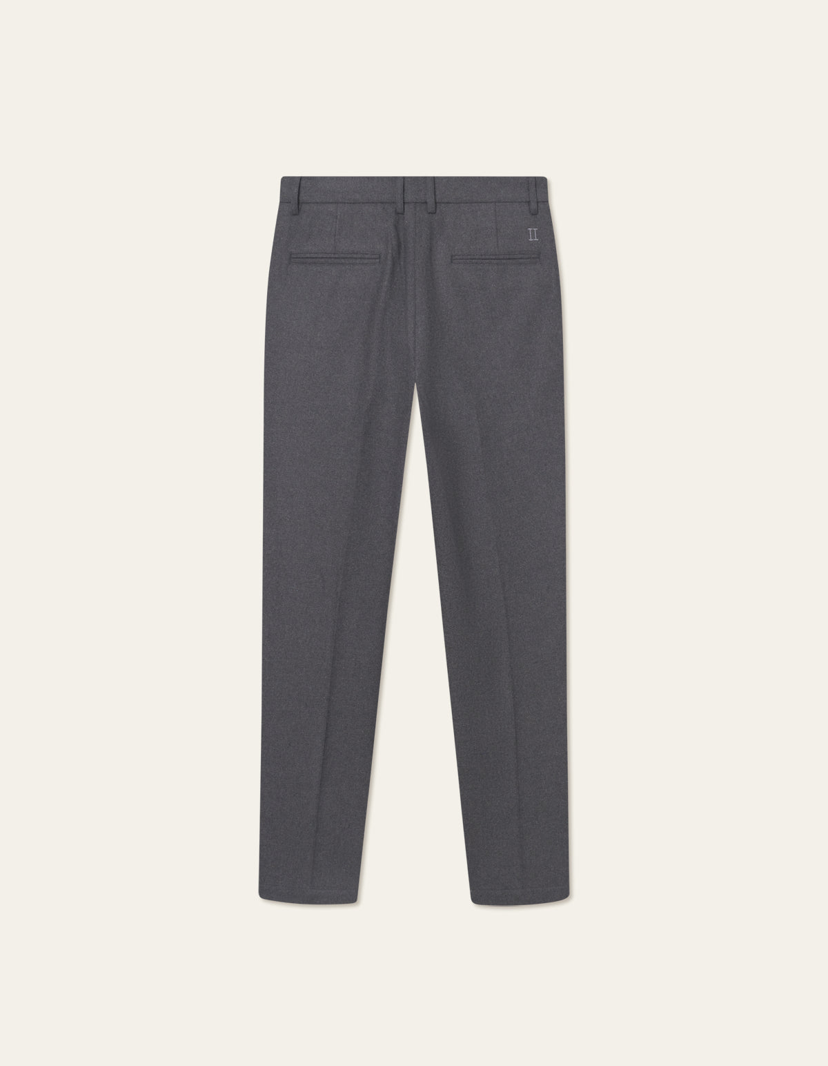 Les Deux Como Reg Wool Suit Pants Asphalt