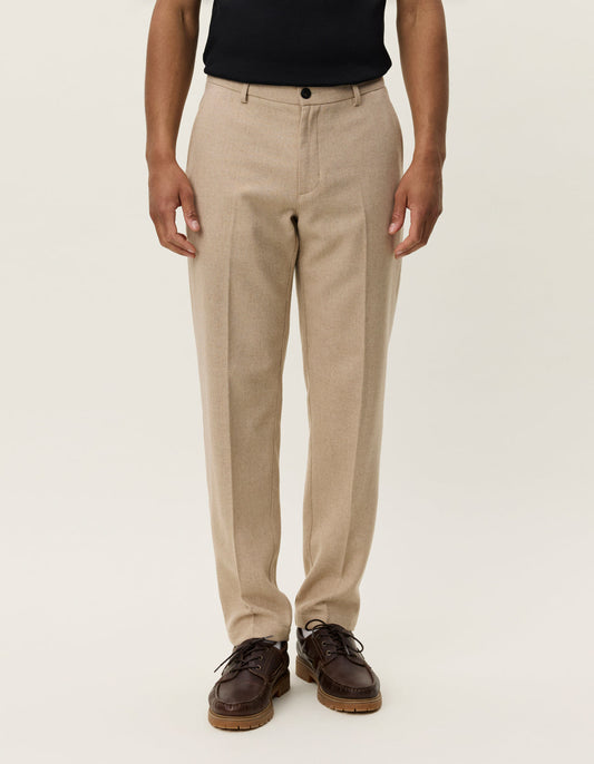 Les Deux Como Reg Wool Suit Pants Irish Cream