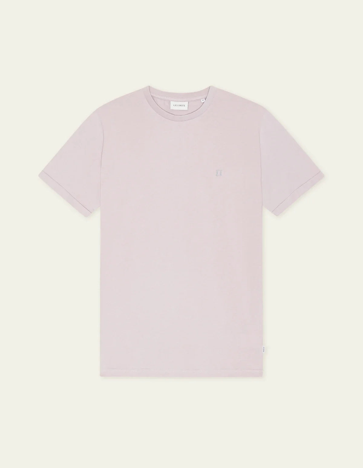 Les Deux Core Contrast T-Shirt Iris Purple