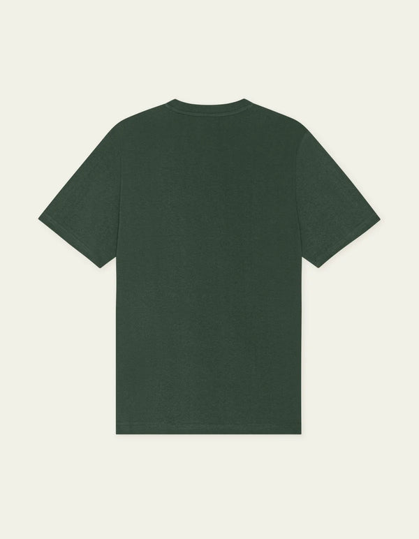 Les Deux Court T-Shirt Pine Green