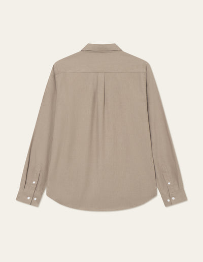 Les Deux Desert Reg Shirt Lead Grey