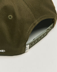Les Deux ENCORE ORGANIC BASEBALL CAP Olive