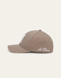 Les Deux ENCORE ORGANIC BASEBALL CAP Walnut Brown