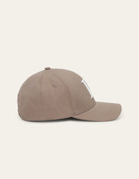Les Deux ENCORE ORGANIC BASEBALL CAP Walnut Brown
