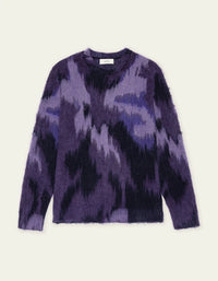 Les Deux FORREST CREWNECK KNIT Purple