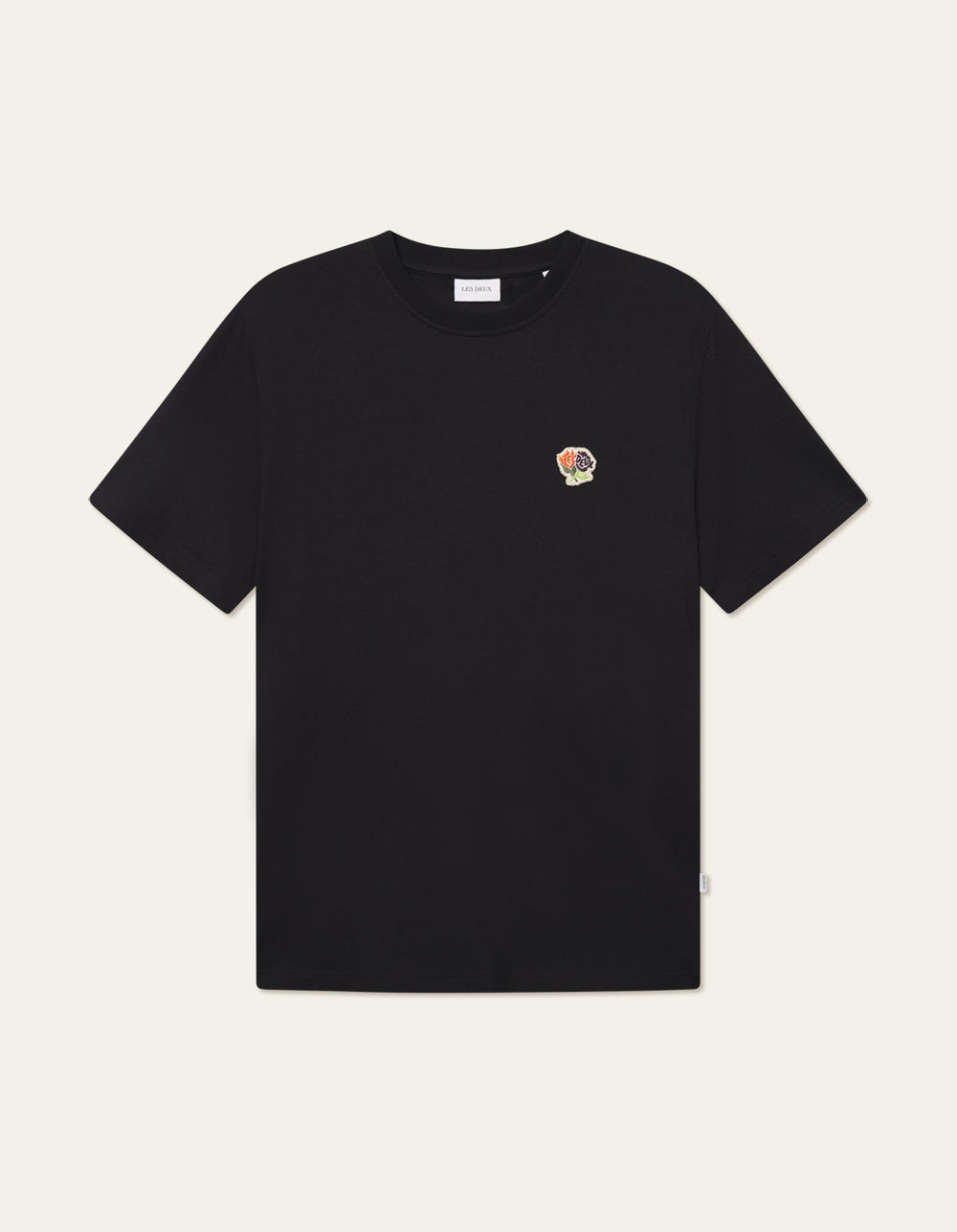 Les Deux Felipe Patch T-Shirt Black