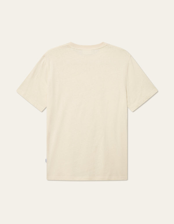 Les Deux Felipe Patch T-Shirt Yvory