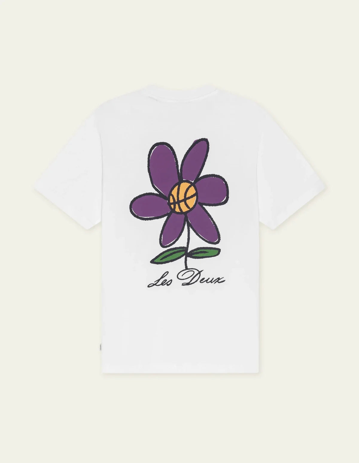 Les Deux Flower T-Shirt White