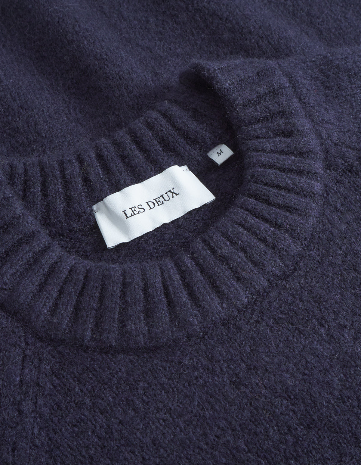 Les Deux Gilbert Crewneck Knit Dark Navy