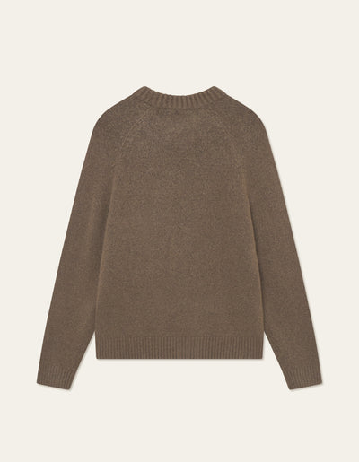 Les Deux Gilbert Crewneck Knit Teak Brown