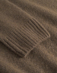 Les Deux Gilbert Crewneck Knit Teak Brown