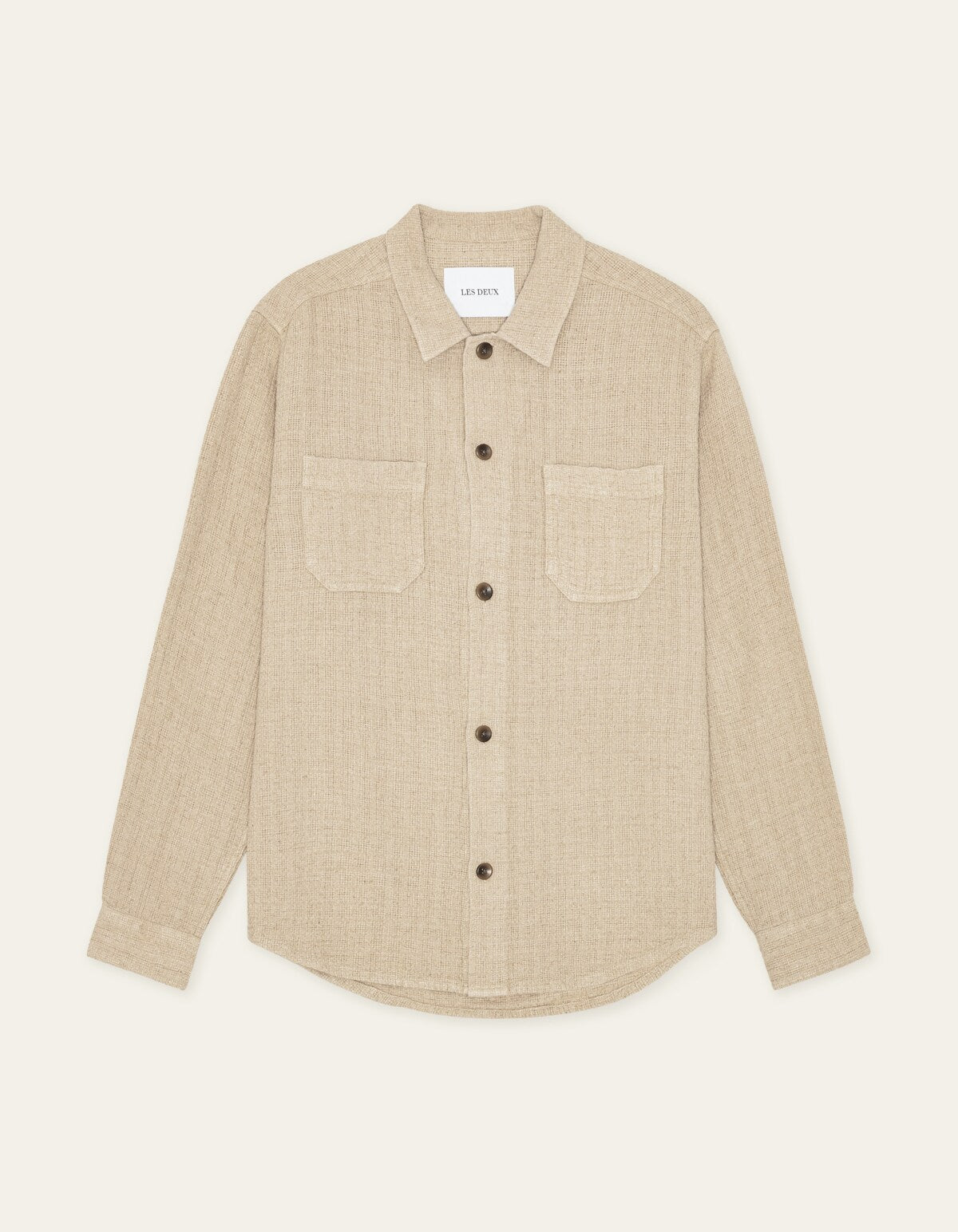 Les Deux HAMILTON OVERSHIRT Light Sand