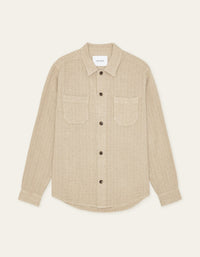 Les Deux HAMILTON OVERSHIRT Light Sand