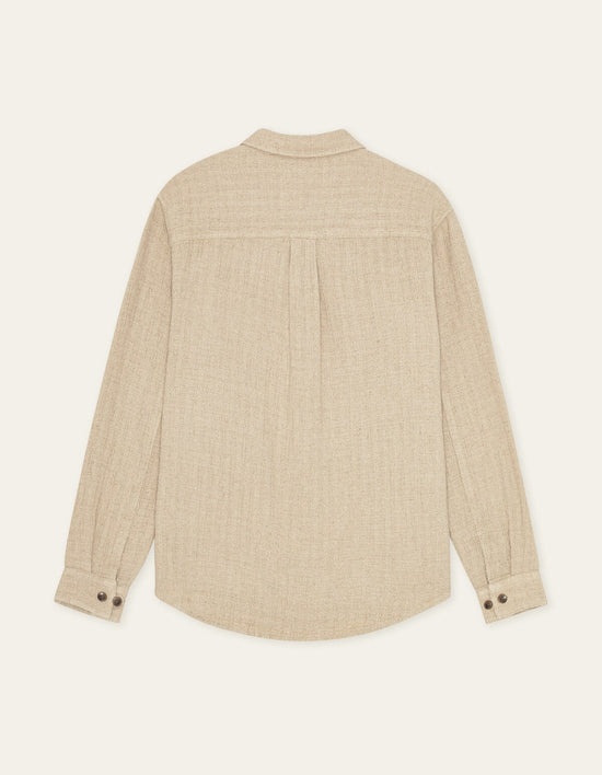 Les Deux HAMILTON OVERSHIRT Light Sand