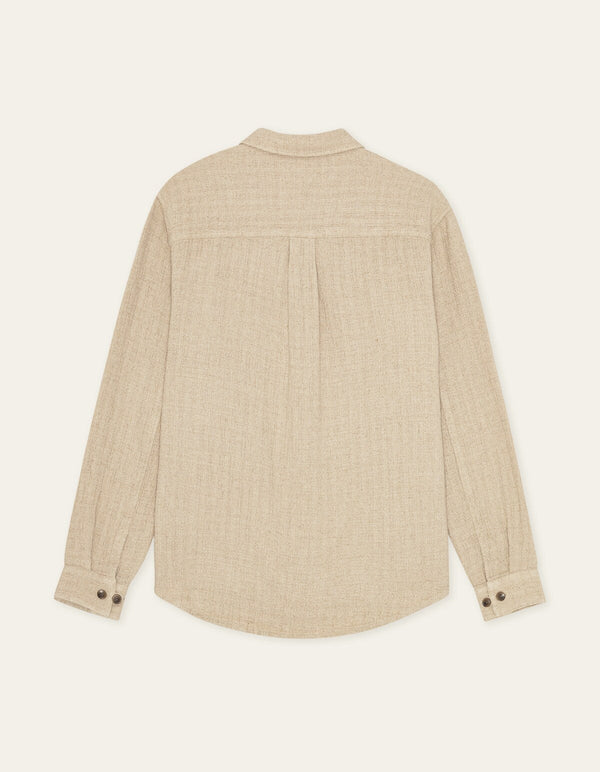 Les Deux HAMILTON OVERSHIRT Light Sand