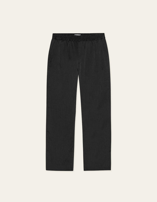 Les Deux HOUSTON PLISSE PANTS Black — Les Deux