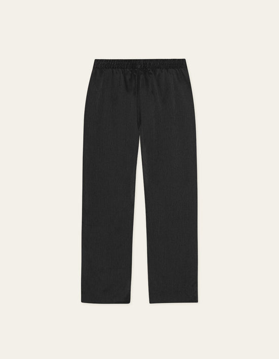 Les Deux HOUSTON PLISSE PANTS Black