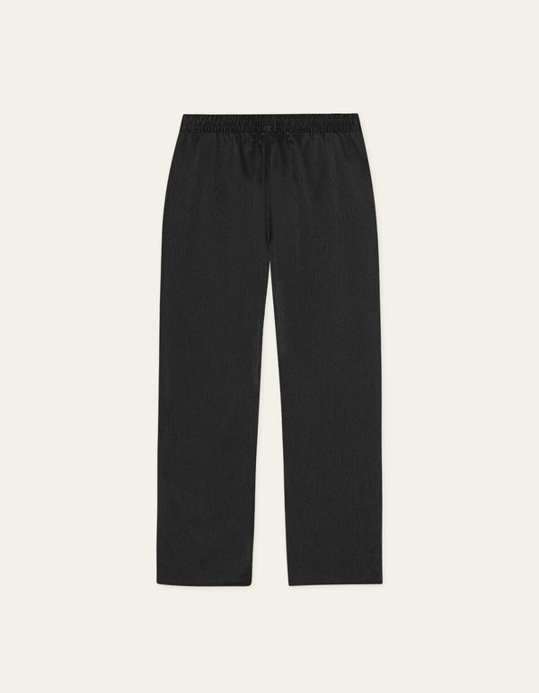 Les Deux HOUSTON PLISSE PANTS Black