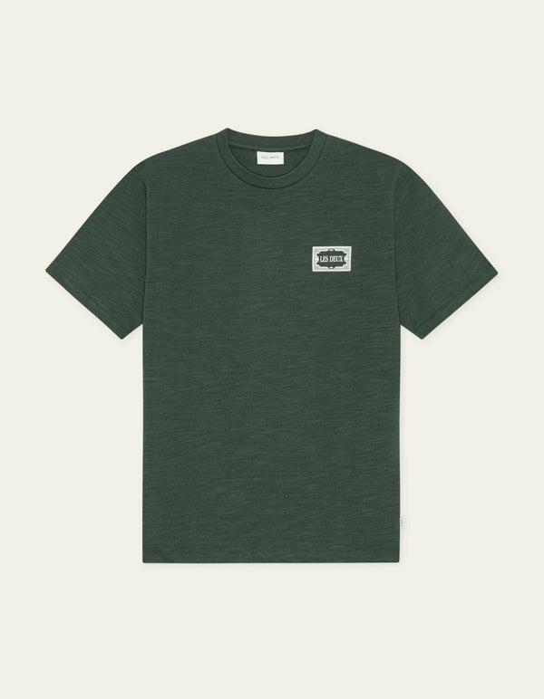 Les Deux Italian T-Shirt Pine Green — Les Deux