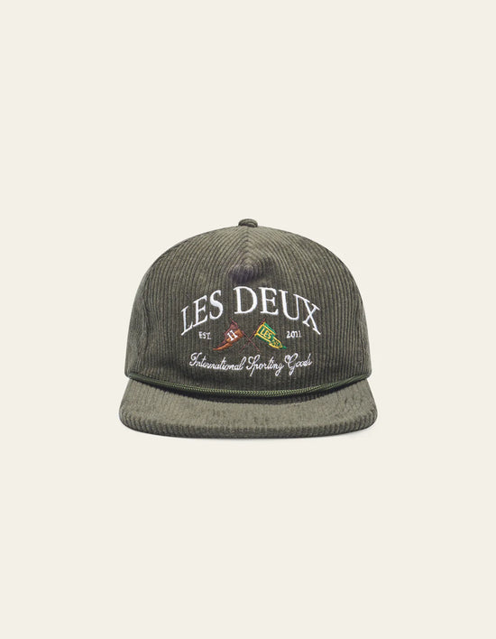 Les Deux Ivy League Corduroy Cap Duffle Bag — Les Deux