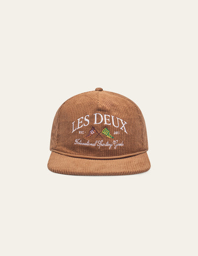 Les Deux Ivy League Corduroy Cap Monk's Robe