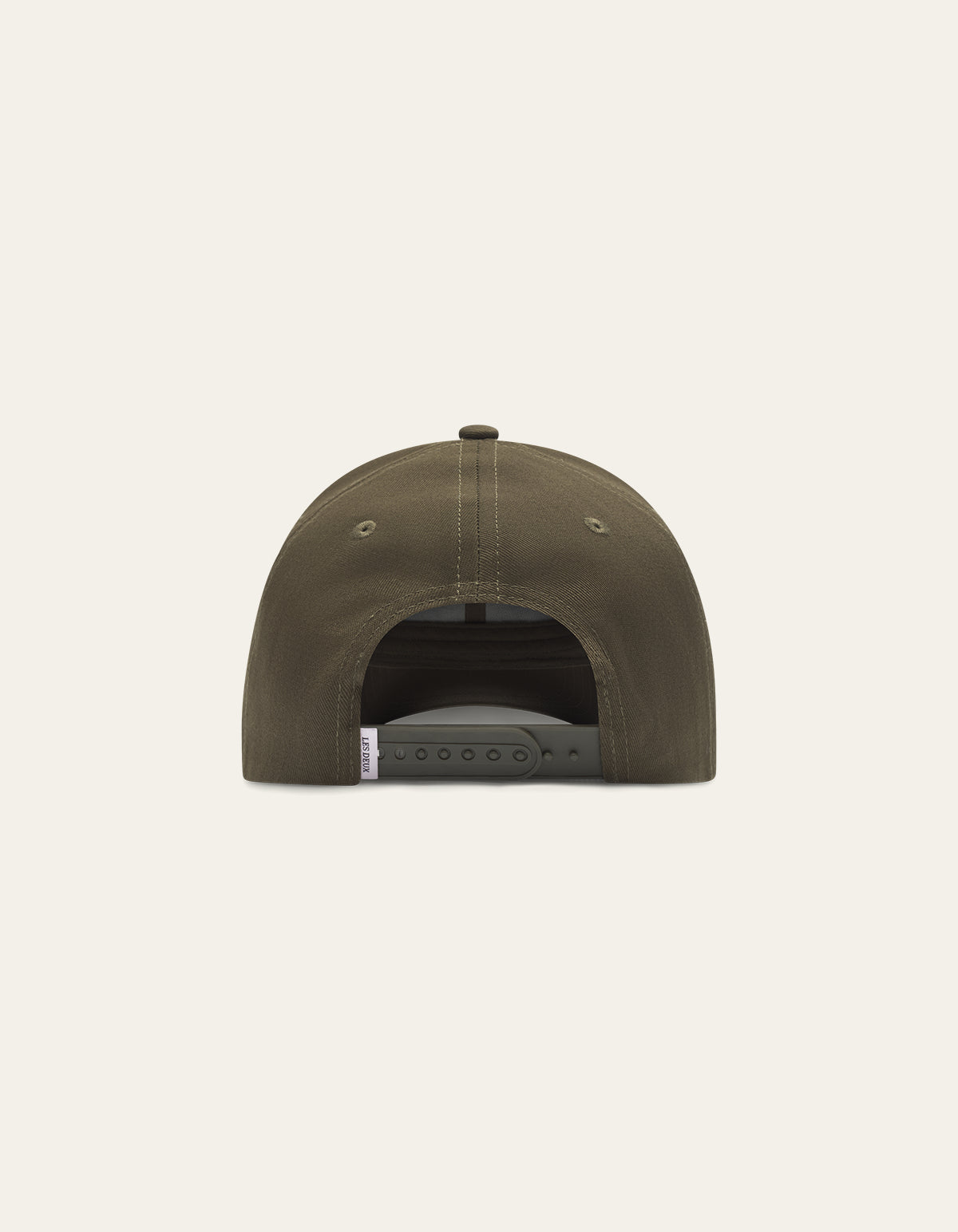 Les Deux Ivy League Organic Baseball Cap Olive Night
