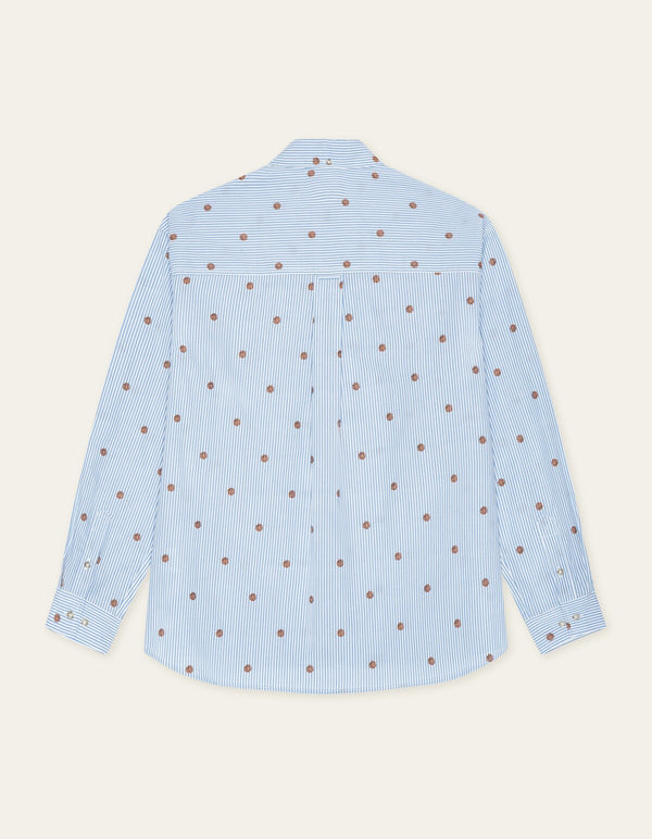 Les Deux KOLTON STRIPE BASKET AOE SHIRT Allure