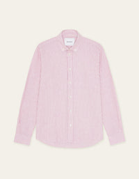 Les Deux KONRAD STRIPE L/S SHIRT Crocus Pink