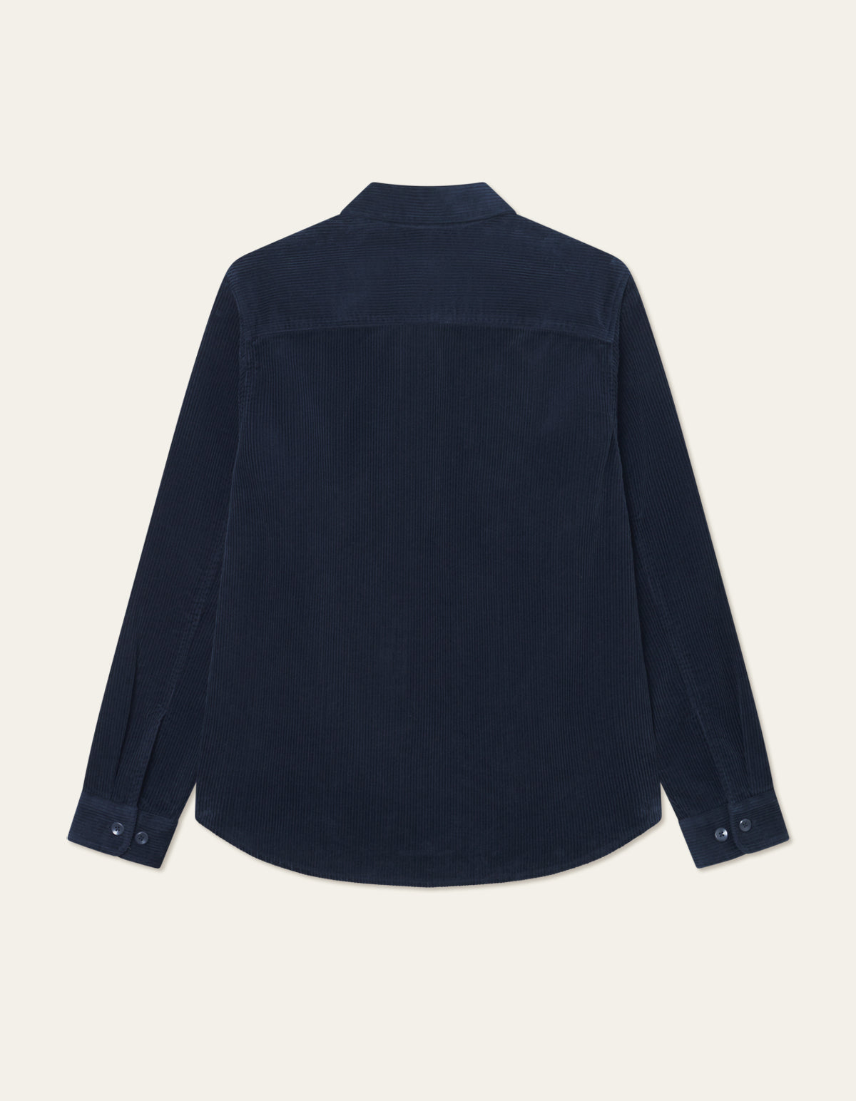 Les Deux Kody Corduroy Overshirt Dark Navy